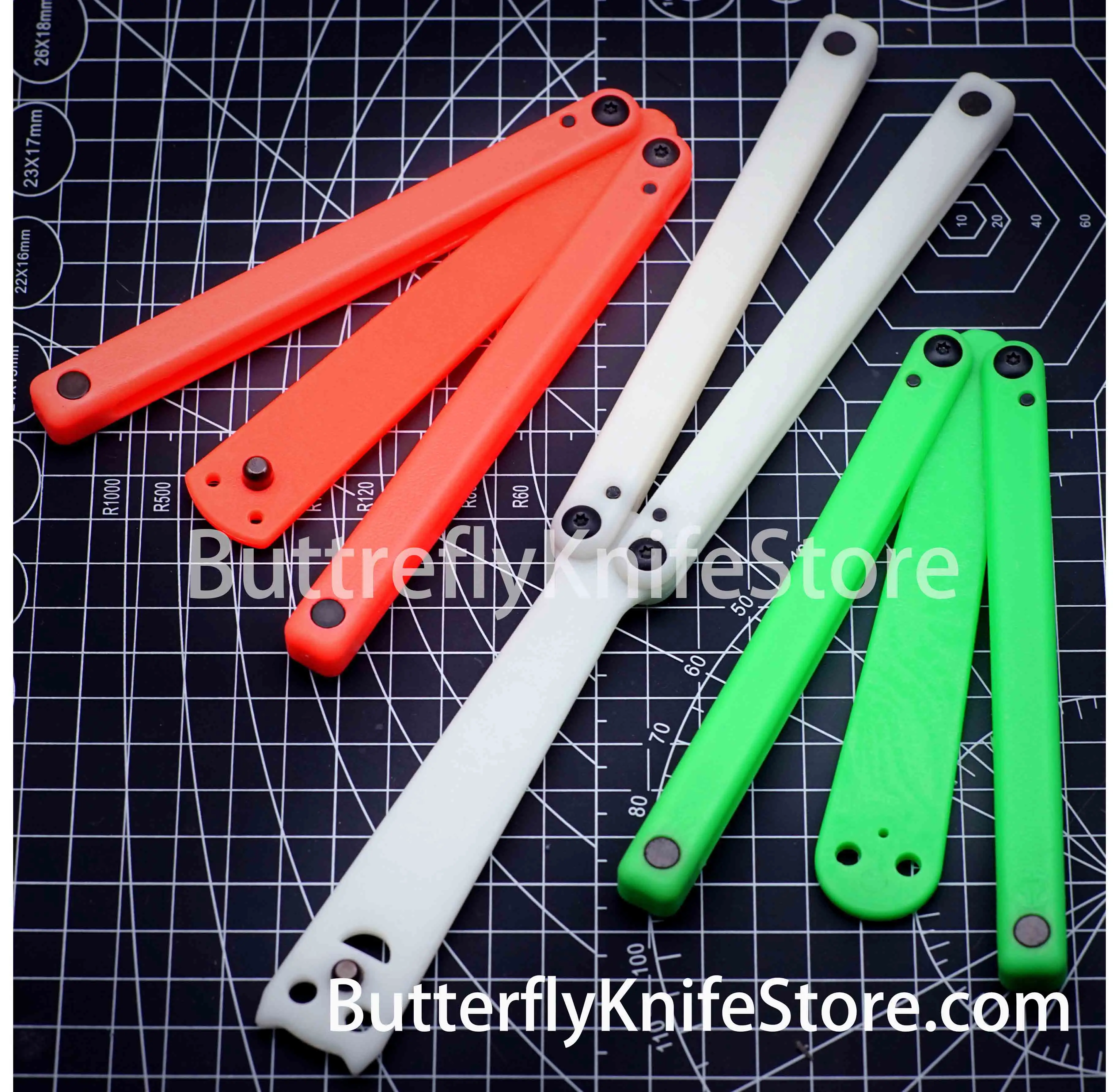 Squiddy Clone Balisong Butterflyknife Flipper Trainer Injection Molding Plastic Butterfly Training Knife Outdoor Safe EDC