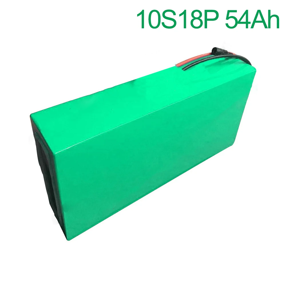 36V 54Ah 10S18P 18650 Li-ion Battery Pack E-Bike Ebike electric bicycle 42V 345x195x70mm