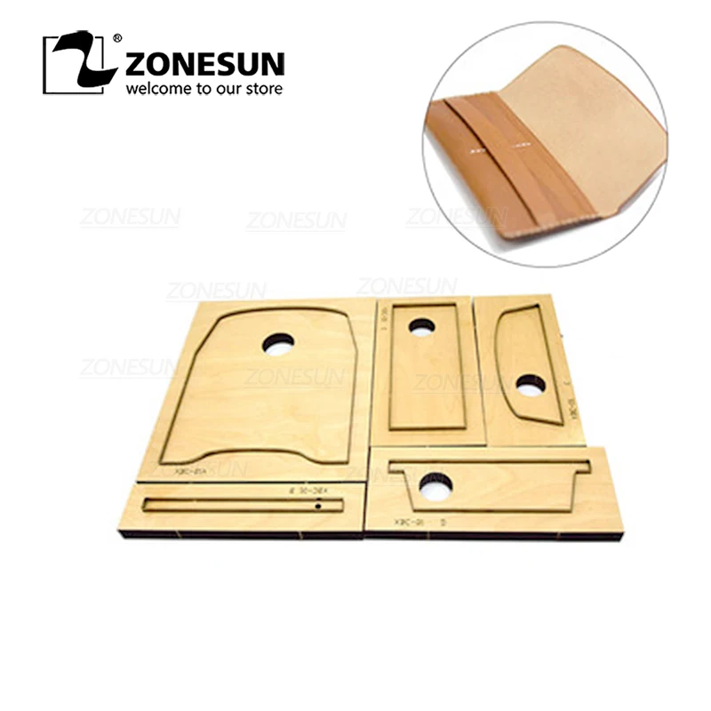 

ZONESUN wallet customized leather Blade cutting die steel rule die handicraft tool punch cutter handicraft diy handmade