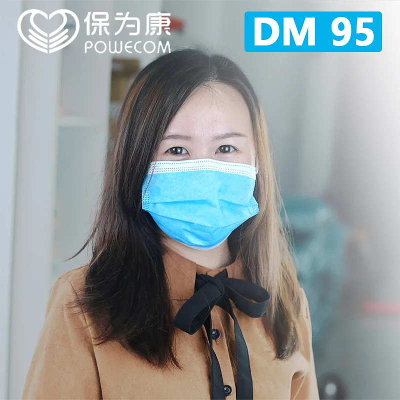 

Fast Delivery Hot Sale3-layer Dust Workout Mask ninja Non Woven Disposable Anti-Dust Meltblown Cloth Masks Earloops Masks