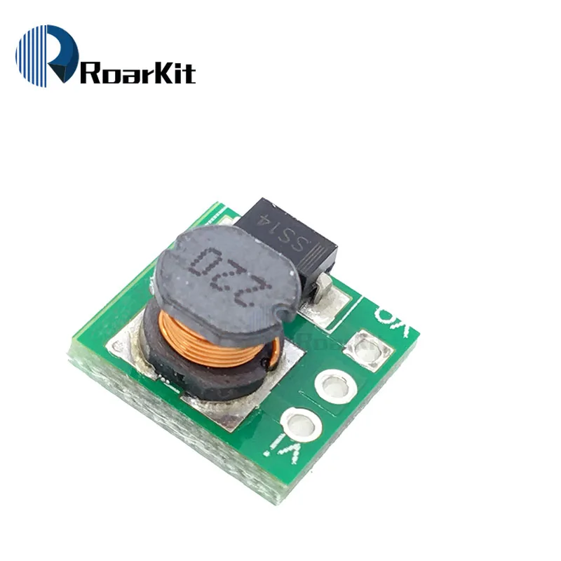 5/10PCS 0.9-5V To 5V DC-DC Step-Up Power Module Voltage Boost Converter Board 1.5V 1.8V 2.5V 3V 3.3V 3.7V 4.2V To 5V