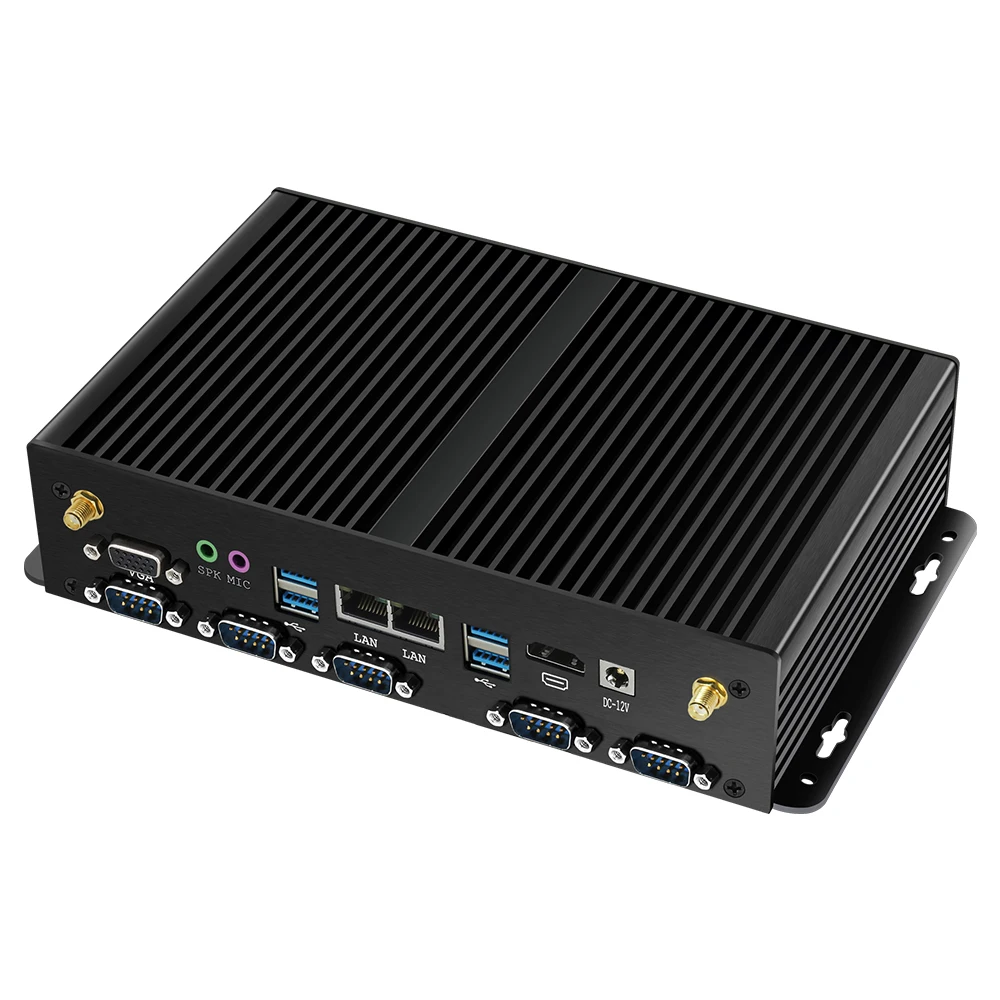 Imagem -05 - Xcy-mini pc Industrial Fanless X26a Intel Celeron 2955u 2x Gbps Lan 6x com Rs232 Rs422 Rs485 Apoio 4g Lte Wifi Windows Linux