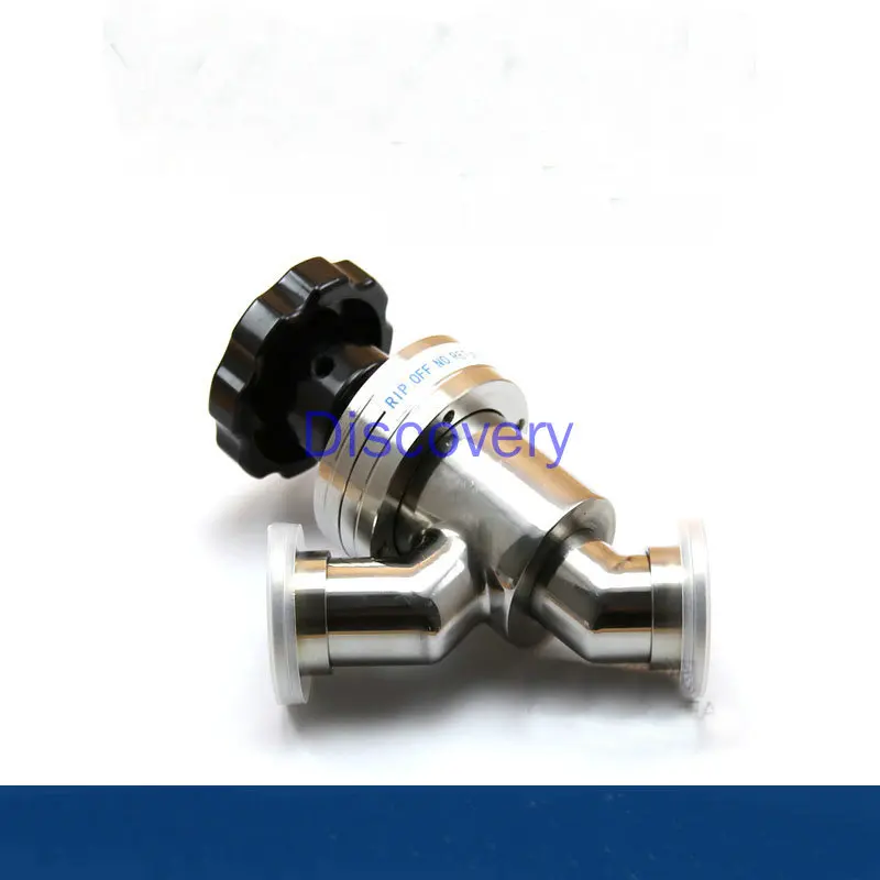 Manual High Vacuum Flapper Valve GDJ-16 GDJ-25 GDJ-40 GDJ-50 KF Vacuum Valve Angle Valve