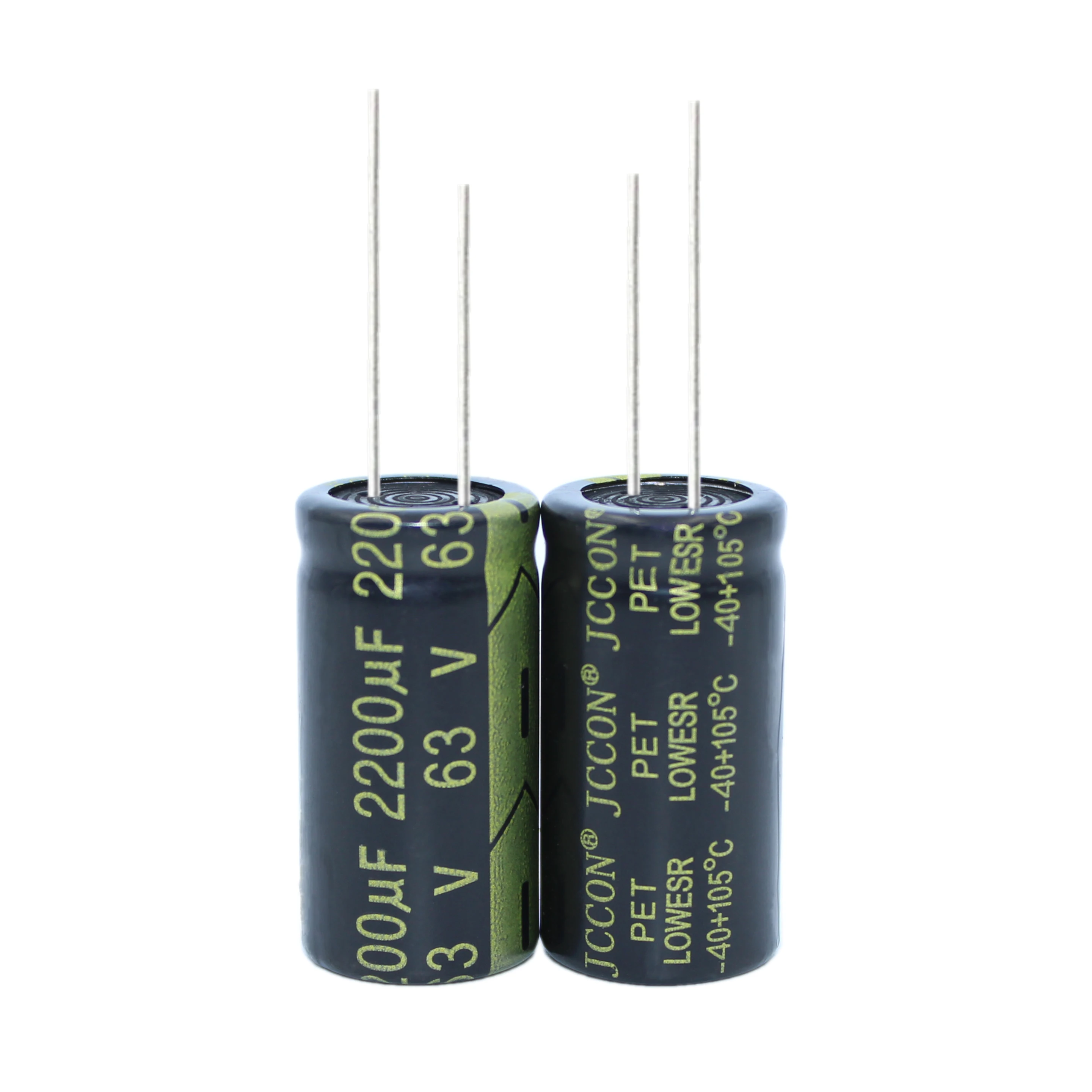 63v2200uf 18x35 black gold high frequency low resistance audio amplifier high frequency PET aluminum electrolytic capacitor