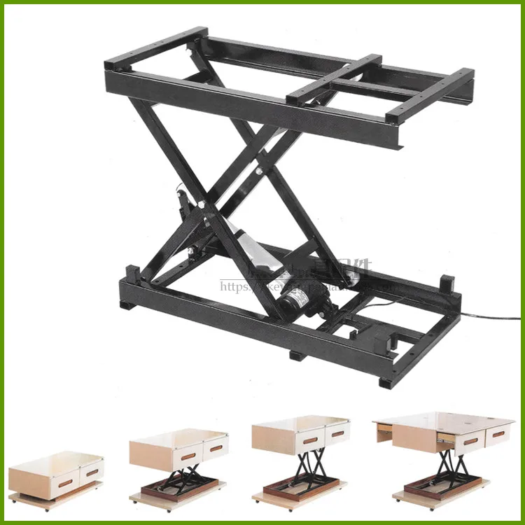 

Home accessories Wired and wireless electric lifting coffee table dining table hardware folding iron frame lifter