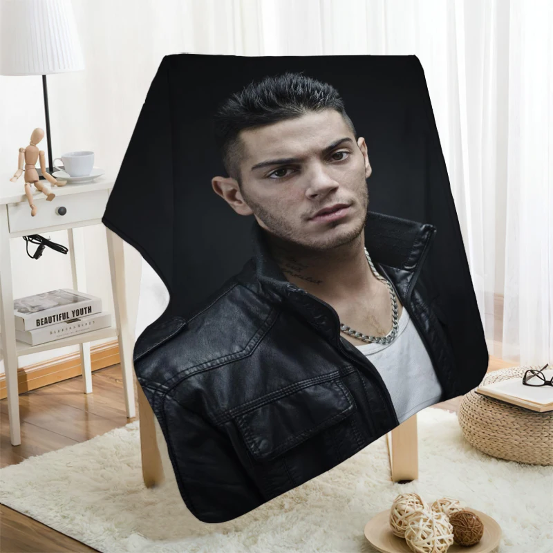 Musife Custom Emis Killa Flannel Blanket Design Your own Blanket Flannel Blankets for Sofa DIY Dropshipping