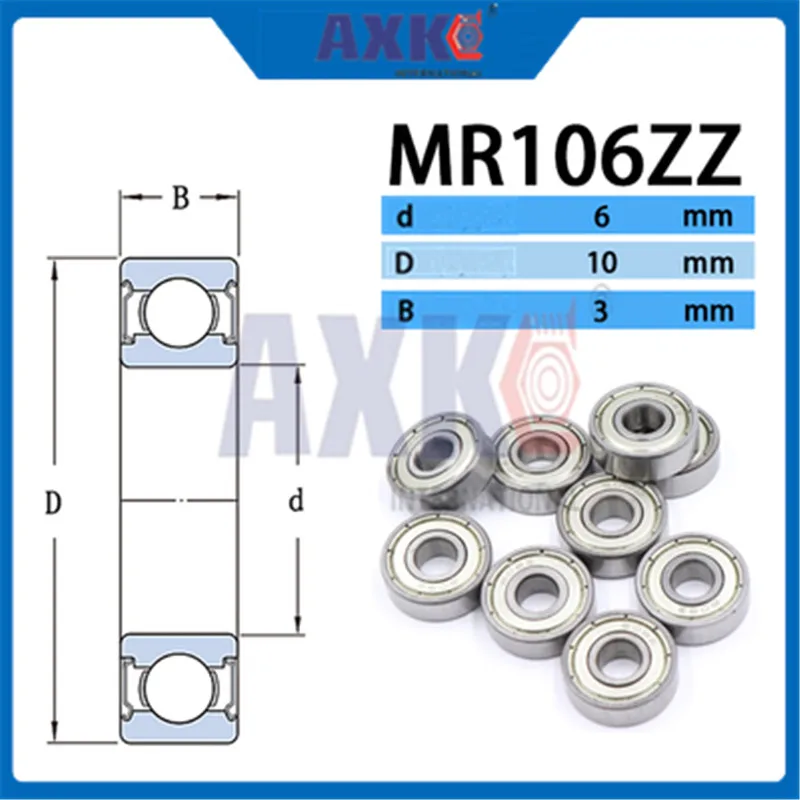 cuscinetti 685ZZ 695ZZ 605ZZ 625ZZ 635ZZ MR106ZZ MR126ZZ 686ZZ 696ZZ R1660ZZ 606ZZ 626ZZ 636ZZ rolamentos  łożyska