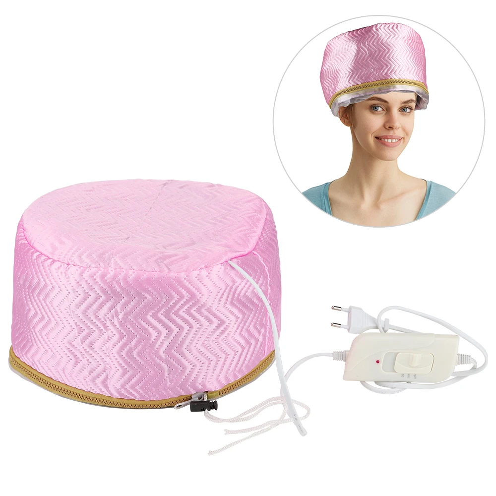 Thermal Treatment Hair Cap Heating Hair Steamer 220V 110V Care Accessories Bonnets for Women Hair Dryer Home Spa Salon Styling