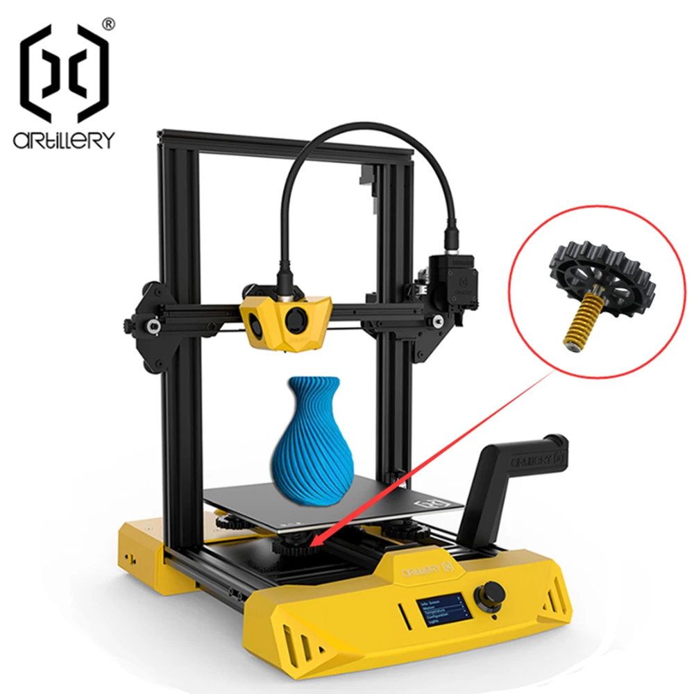 4 sztuki podgrzewana nakrętka do ustawiania sprężyn do poziomowania łóżka + sprężyna + akcesoria do kalibracji śrub stosuje się do artylerii 3D drukarka szerszeń