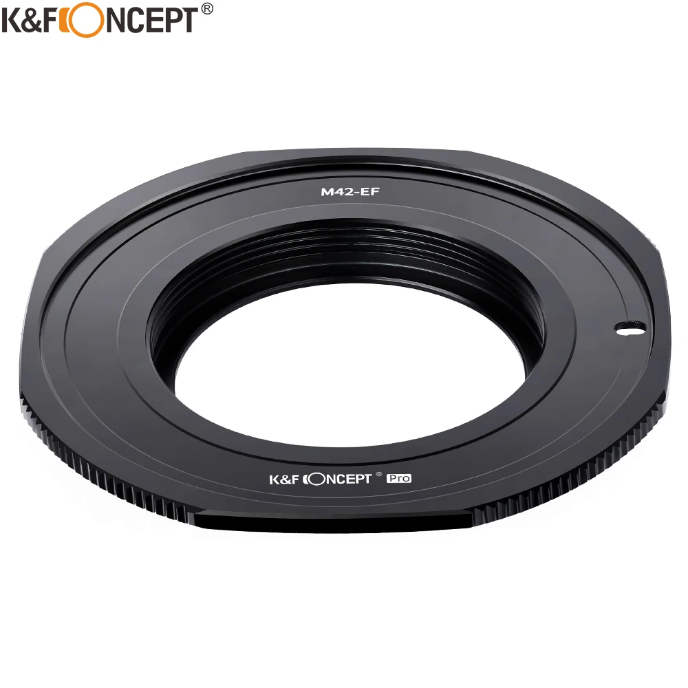 K&F CONCEPT M42-EF M42 Lens to EF EOS Camera mount Pro Adapter Ring For M42 Screw Mount Lens to Canon EOS EF Mount Camera