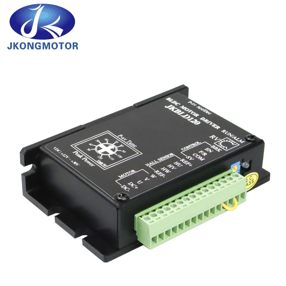 Jkongmotor 42BLS03 BLD120 bezszczotkowy silnik prądu stałego 4.8A 77.5W 24V 4000 obr./min 42 silnik BLDC z czujnik halla do maszyn włókienniczych