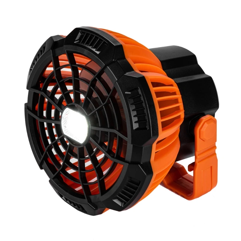 5200mAh USB قابلة للشحن التخييم مروحة مع LED فانوس توقيت التحكم عن بعد 3 سرعة سقف معلق مروحة لغرفة النوم المنزل J6PE