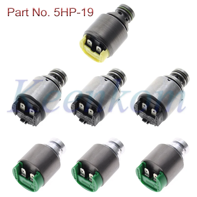 7pcs 5HP-19 Transmission Solenoids KIT FOR BMW 3 5 Series Z4 ROADSTER For A UDI A6 A8 S4 S6/RS6 For PROSCHE BOXSTER 2000-2008