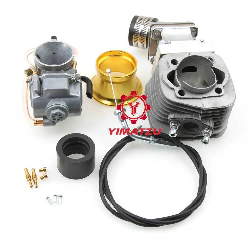 Yimatzu Motorcycle Performance Parts Cylinder Kit for Bicycle F80 47mm 80cc Engine