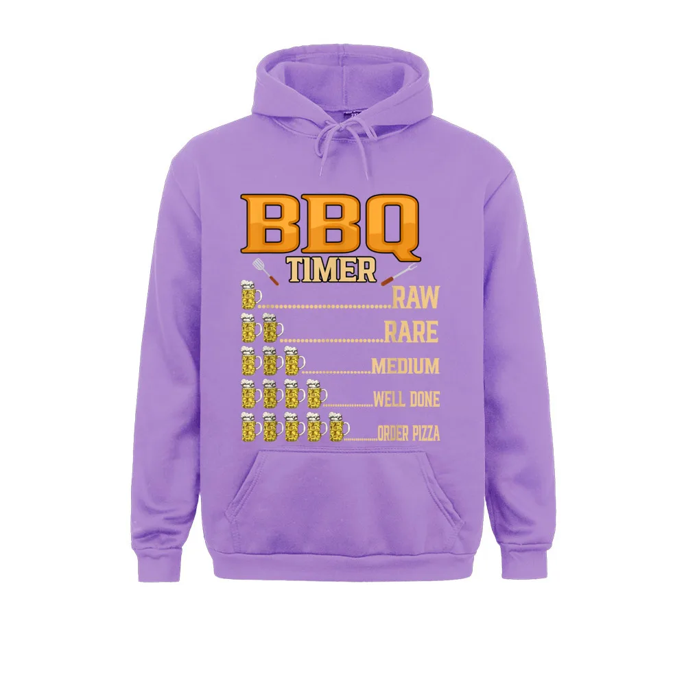 Special Women Men Sweatshirts BBQ Timer Raw Rare Medium Well Done Grill Lovers Hoodies Long Sleeve Sportswear Street