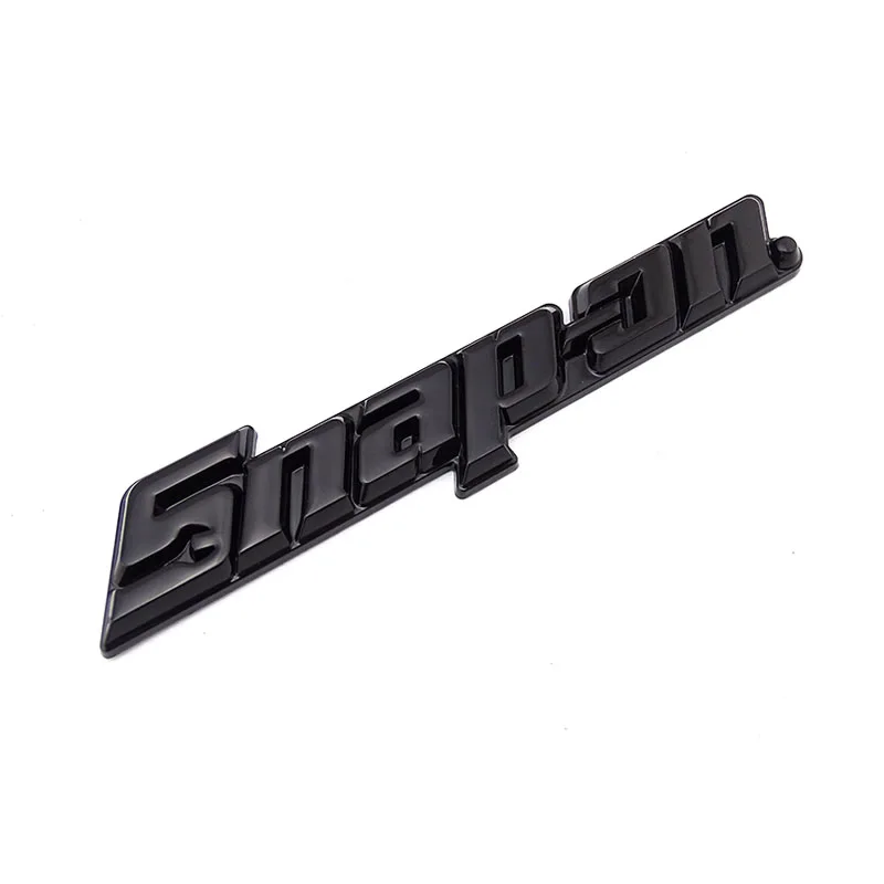 3D Design OEM 120mm Snap On Tools Plastic Chrome Emblem Badge Logo