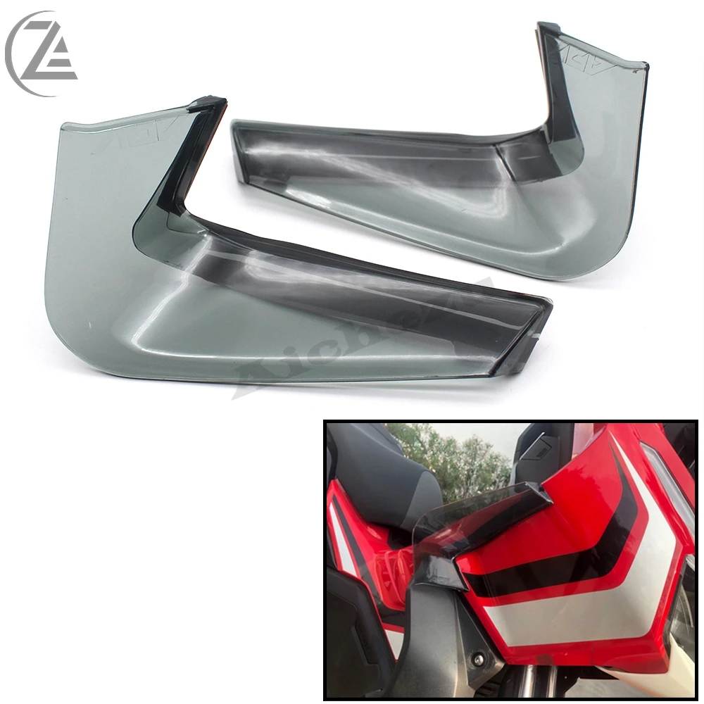 ACZ Motorcycle Modified Diversion Side Windshield Leg Small Windshield Foot Shield Suitable for Honda ADV150/X-ADV150