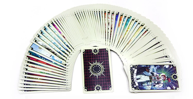 7*12cm High Quality Tarot Cards Mystical Manga Tarot Cards English/Chinese Factory Made Game, Board Game