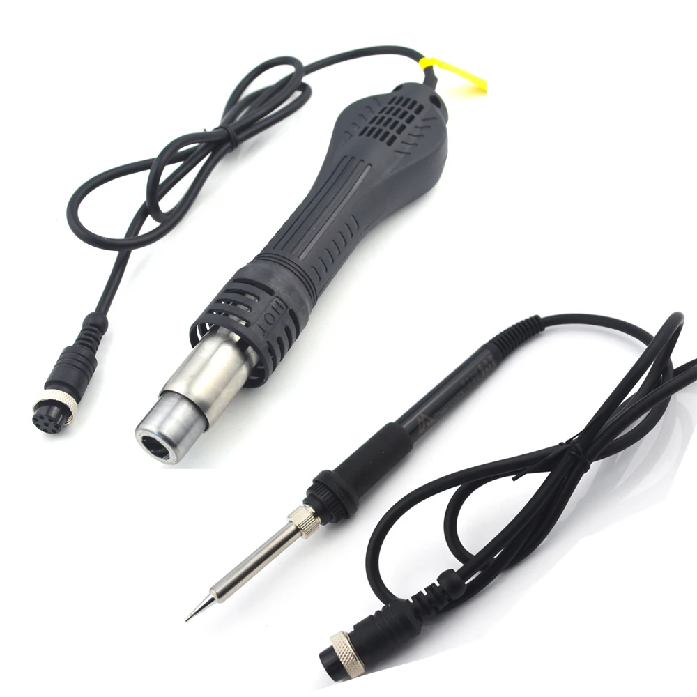 800W SMD Soldering Station Hot Air Gun 2 in 1 Double Digital Display Electric Soldering Iron BGA Rework Welding Repair Tools