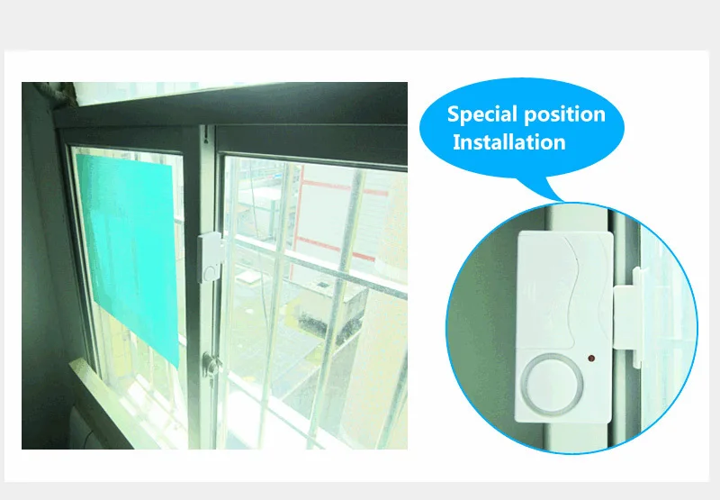 Darho Remote Controler Open Closed ABS Door Sensor Wireless Home For Alarm System Alerts Window Magnetic Security Detector