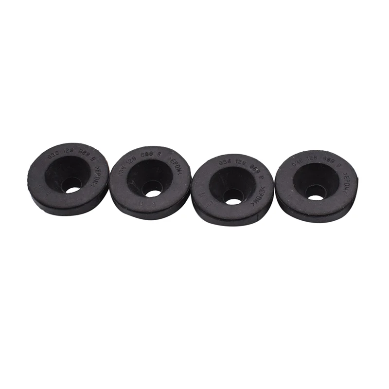 4 PCS Black Air Filter Buffer Rubber Cover Mount for  Beetle Jetta Golf A6 A1 A2 A3 TT RS6 036129689B