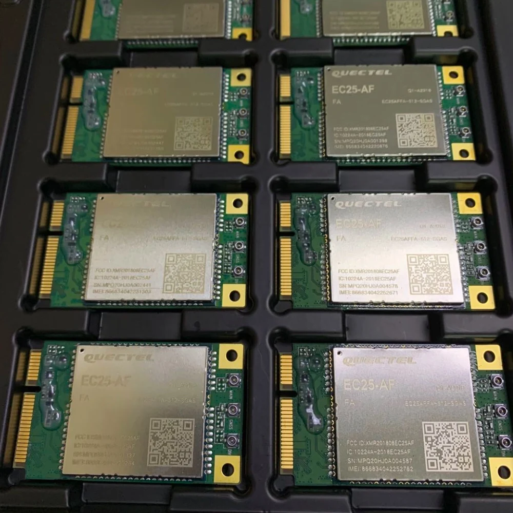 Quectel EC25-AF EC25AFFA-MINIPCIE LTE Cat 4 module T-Mobile AT&T Verizon Operators B2/B4/B5/B12/B13/B14/B66/B71