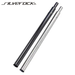 SILVEROCK Titanium Seatpost 31.8 535mm 600mm for Brompton PIKES 3SIXTY 360 Trifolding Bike Seat Post Tube 263g Bike Parts