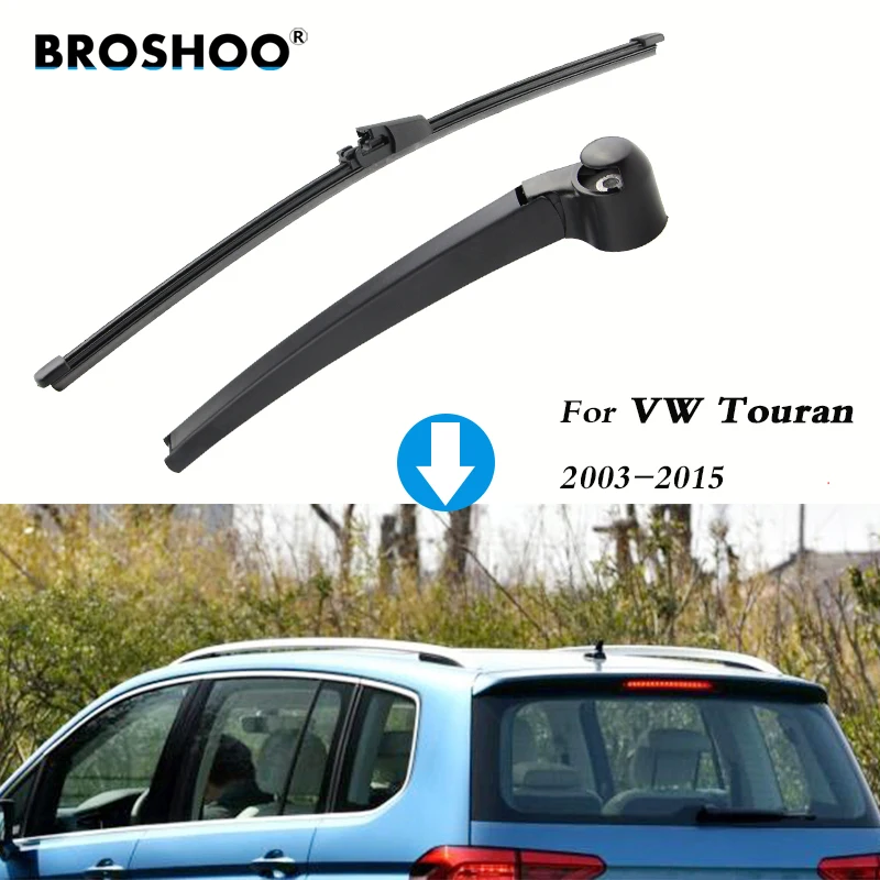 Escobilla de limpiaparabrisas para ventana trasera de coche, limpiaparabrisas, accesorios para Volkswagen Touran Hatchback, 405mm, 2003-2015