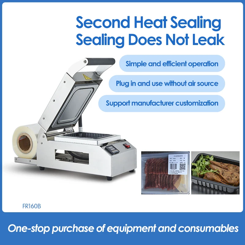 110 В/220 В коммерческий портативный вакуумный упаковщик ручной пресс упаковочная машина одноразовая пластиковая упаковочная машина для ланч-бокса