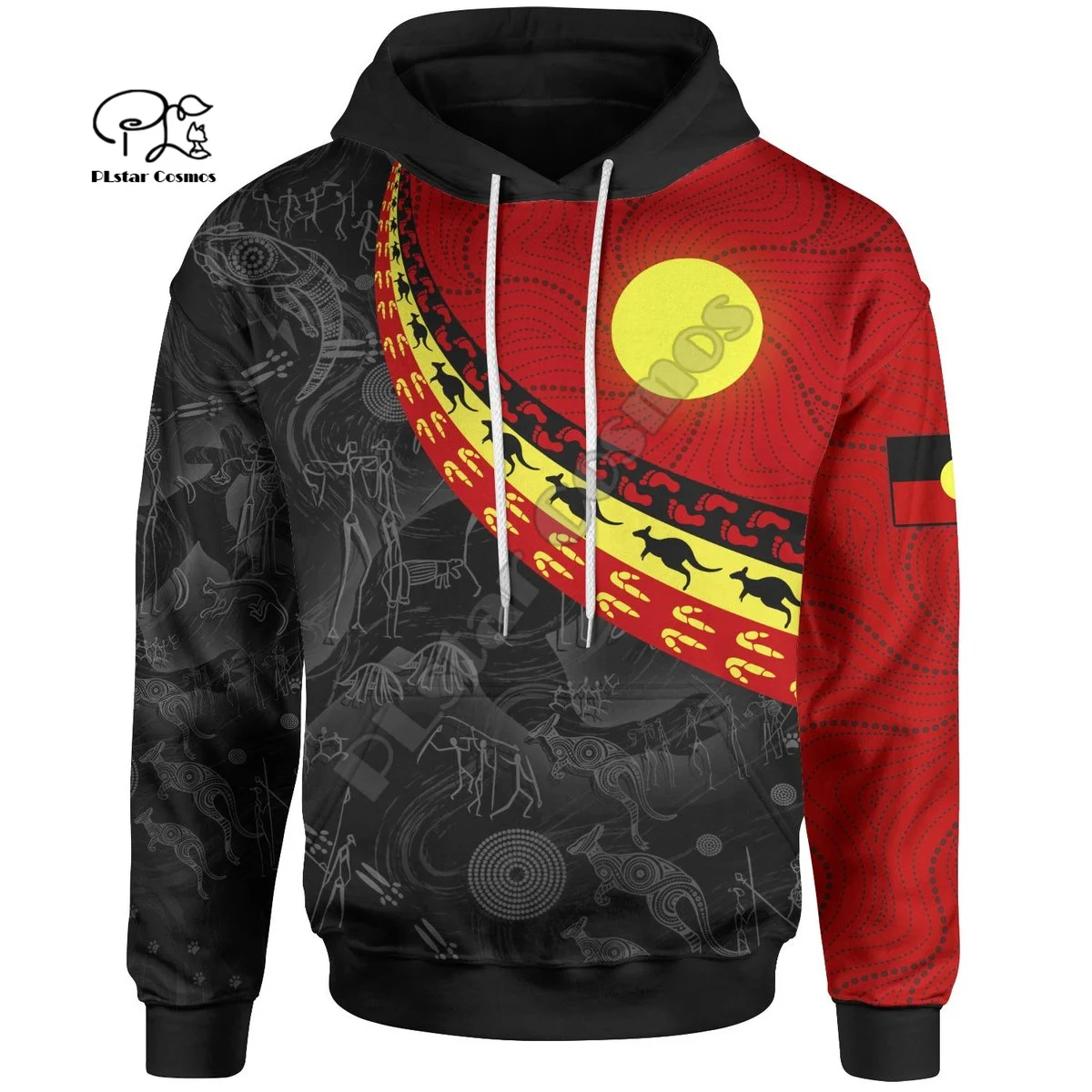 

Newest NewFashion Aboriginal Australia Country Flag Tribe Retro Tracksuit 3DPrint Harajuku Casual Funny Hoodies Men/Women C5