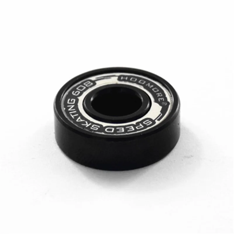 HOOMORE abec-9 608rs skating bearing for high speed skates shoes dual dustproof cover 7 beads less resistance smooth 608 bearing