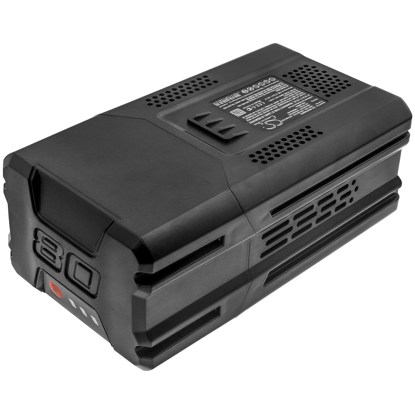 CS 4000mAh/320.00Wh battery for Greenworks 0V 145MPH - 580CFM Cordless Ba,STBA80L210 2901302,GBA80400, GBA80500