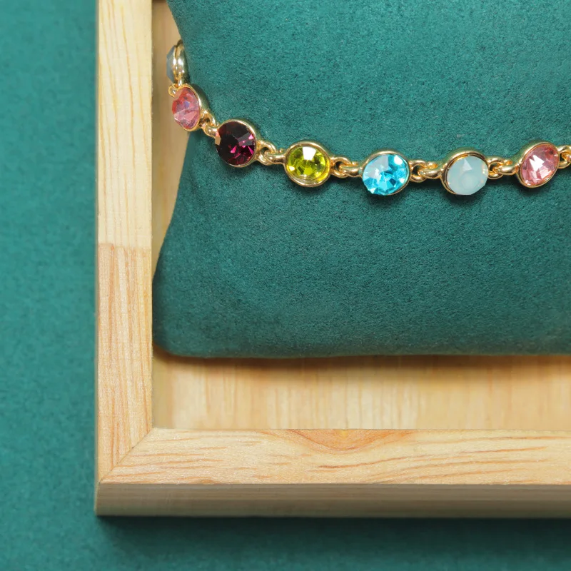 Real Wood jewelry display props necklace ring earring bracelet counter display collection of jewelry set