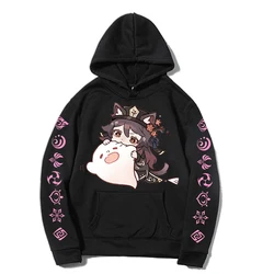 Anime hoodies Genshin Impact Hoodie Women Men Sweatshirt Kawaii Graphic Clothes Harajuku Tops