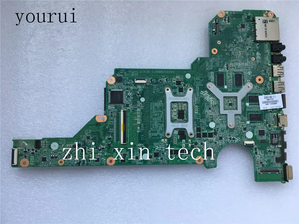 yourui 680569-501 680569-001 Mainboard For HP G4-2000 G6-2000 Laptop motherboard DA0R33MB6F1 DDR3 Test all functions 100%