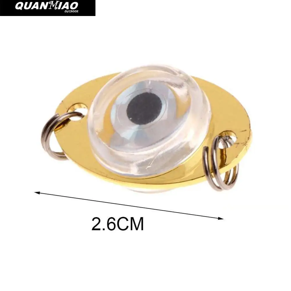 

Led Fish Lamp Mini Fishing Lure Light Deep Drop Underwater Eye Shape Fishing Squid Fishing Bait Luminous Lure Attracting Fish