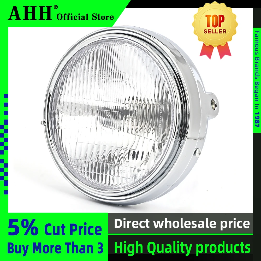 AHH Motorcycle Headlight Headlamp Head Light For HONDA Hornet CB400 CB500 CB600 CB1300 VTR250 CB250 VTEC400 CB VTEC 400 Lamp