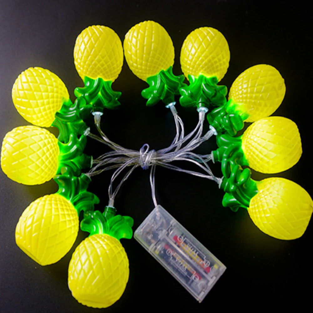 DC4.5V Pineapple String Light Battery Box Indoor Room Birthday Party Christmas Wedding Garden Decoration Lights