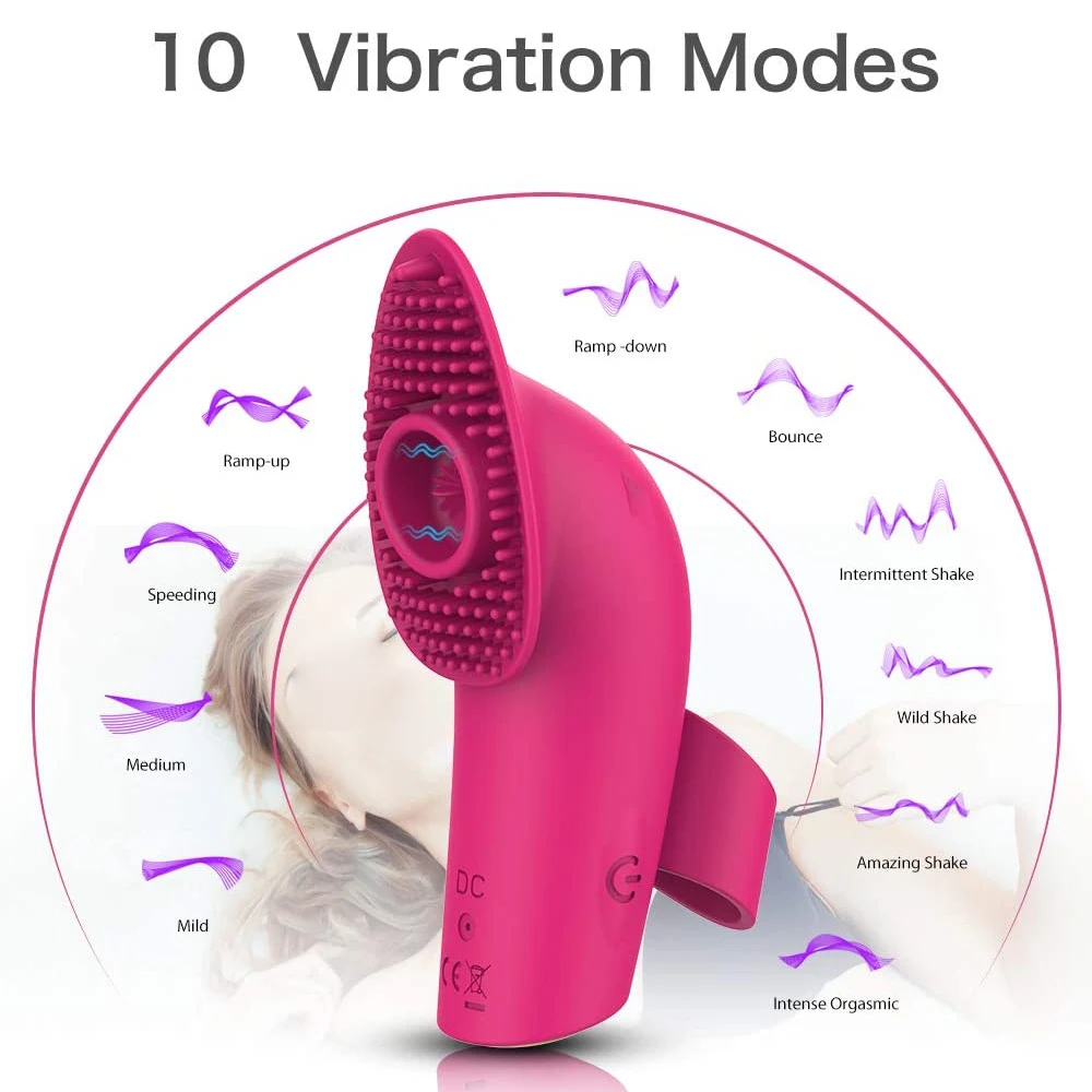 Newest Female Climax Upgrade Tongue Licking Massager For Clit Stimulation Make You Enjoy Real Blowjob Anywhere -40