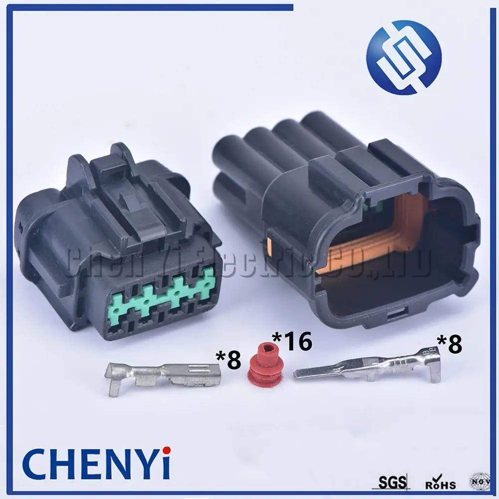 8 Pin 6185-1177 6188-0736 6918-1780 090RS Motoryzacyjne wodoodporne złącze męskie lub żeńskie Gniazdo reflektora dla Nissan
