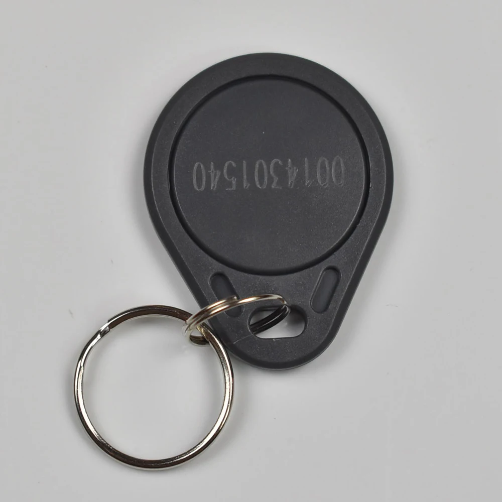 3000pcs EM4100 TK4100 125Khz ID rfid key fobs token tags Keychain Ring rfid keyfobs 125khz