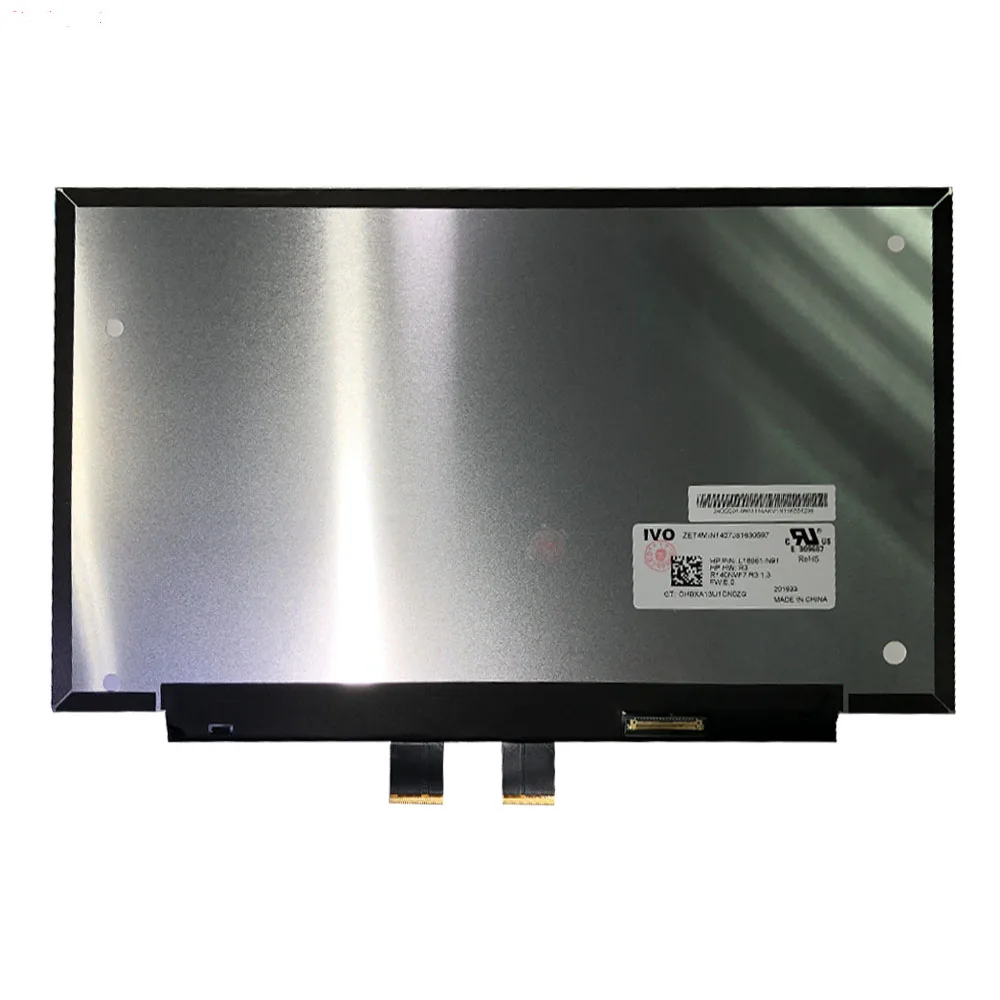 

P/N: L18961-N91 R140NVF7 R3 R140NVF7 R3 1,2 14,0 дюймов 1920X108 0 IPS FHD EDP 40 контактов 120 Гц ЖК-дисплей с сенсорным экраном