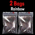 2 bolsas arcoíris