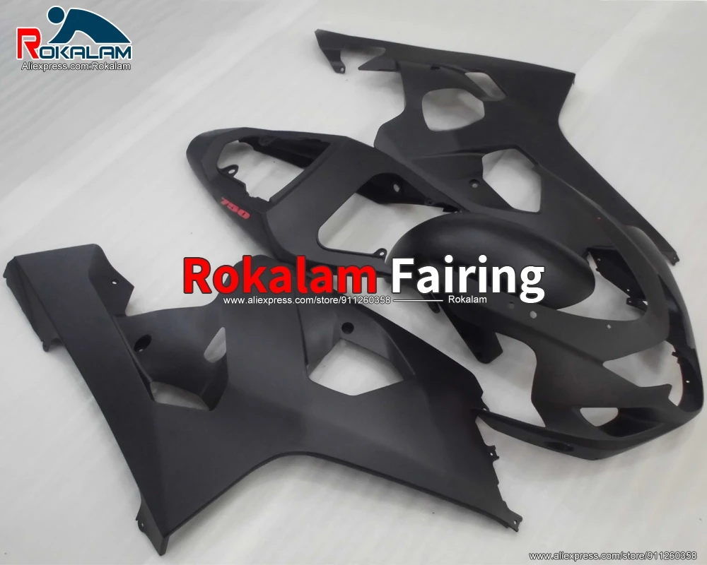 

Bodywork For Suzuki GSXR600 GSXR750 K4 2004 2005 GSX-R600 04 05 GSXR750 Black Autocbike Fairing Kits (Injection Molding)
