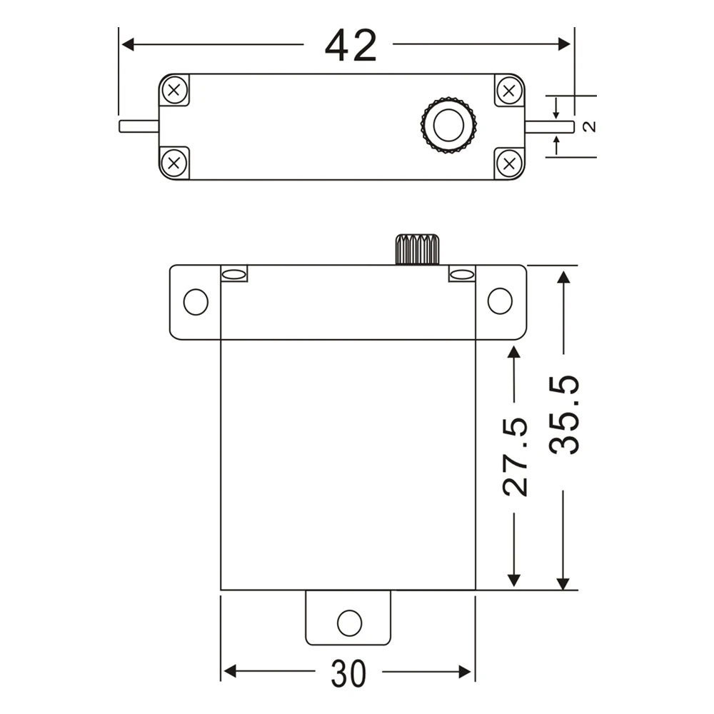 JX 서보 PDI-2607MG PDI-2105MG PDI-HV2107MG 7.9kg CNC 디지털 메탈 기어 코어 모토 케이스 윙 서보 RC 드론 글라이더용