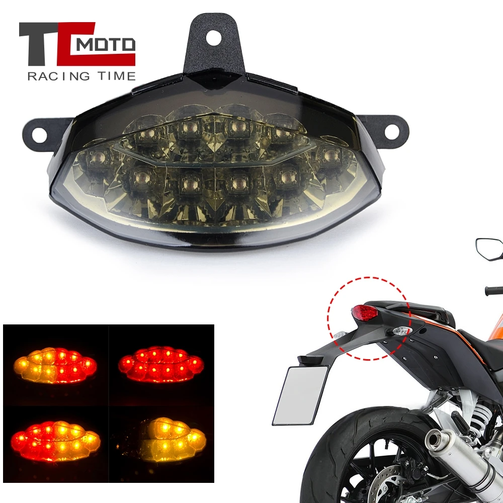 For KTM DUKE 200 125 390 250 Motorcycle LED Tail Brake Light Turn Signal Integrated Blinker Lamp DUKE200 DUKE390 DUKE125 DUKE250