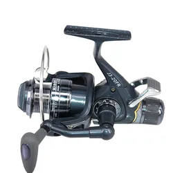 Double Brake Fishing Wheel Carp Surf Spinning Reel 5.5:1 5+1BB Tackle 8KG Max Drag Power Sea Casting Fishing Reels