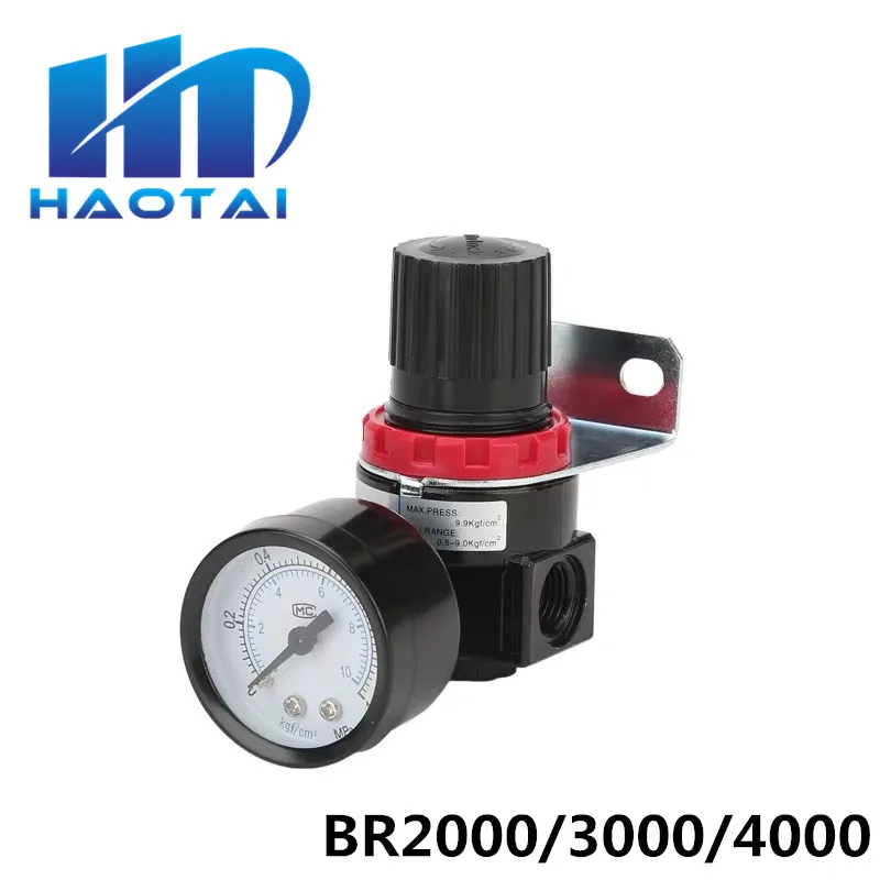 BR2000 BR3000 BR4000 Pneumatic components Pressure Regulator 1/4