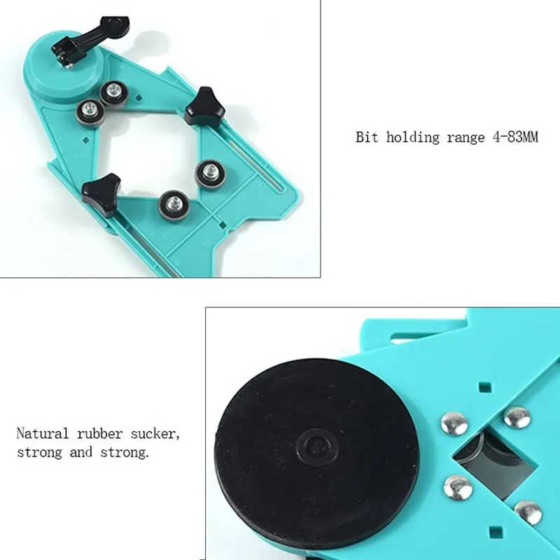 Ceramic Tile Hole Locator Floor Drilling Guide Finder Gauge For Accurate Positioning Of Wood And Plastic Drilling