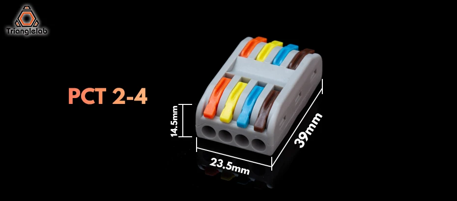 Trianglelab Mini Fast Wire Kabelverbinder Hochwertiger Kabelstecker Leitungsverbinder Heizung Thermistor MOTOR Leitungsverlängerung – Detail 5